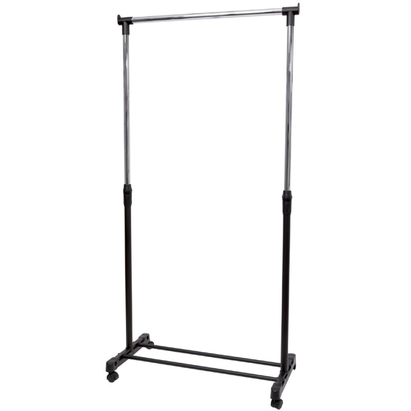 ALBA kapstok JACK, verrijdbaar, hoogte verstelbaar 1030-1800 mm, 20 hangers